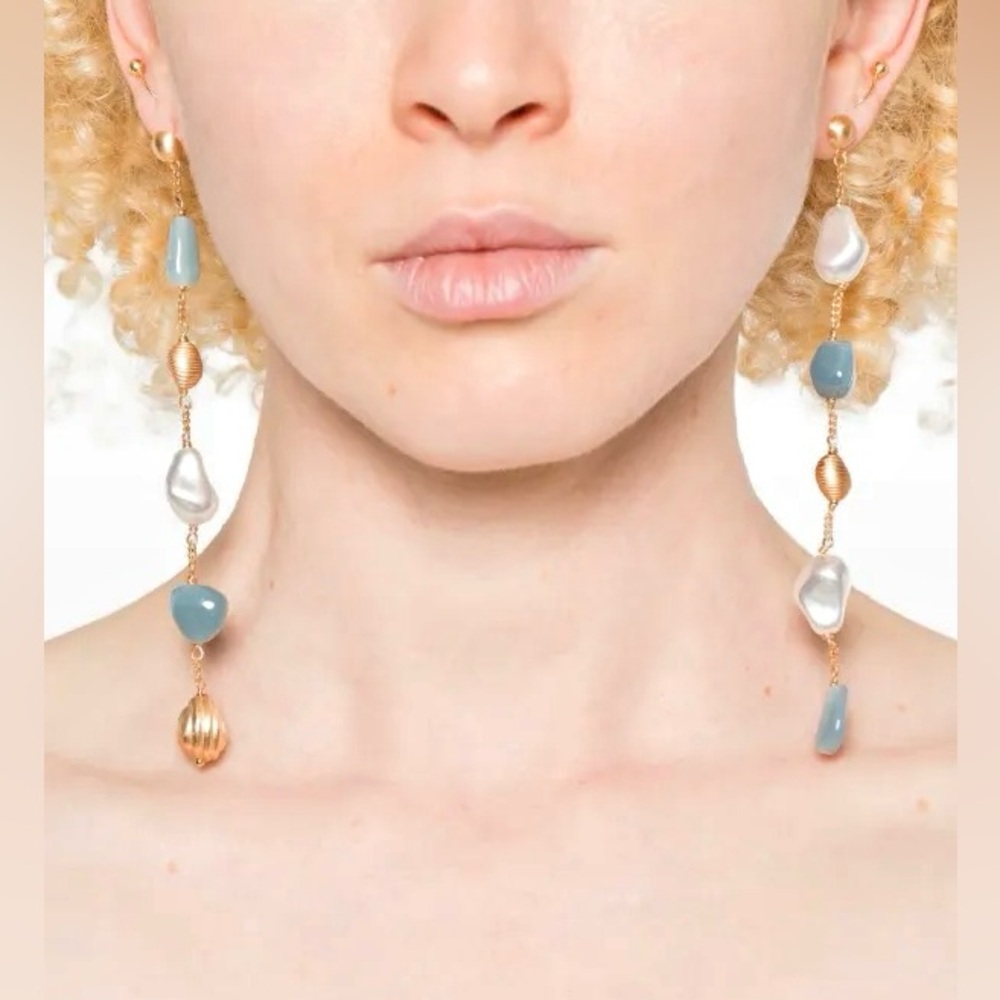 🌺🎉HP🎉🌺 NWT Cult Gaia Verona Earrings - Picture 9 of 16